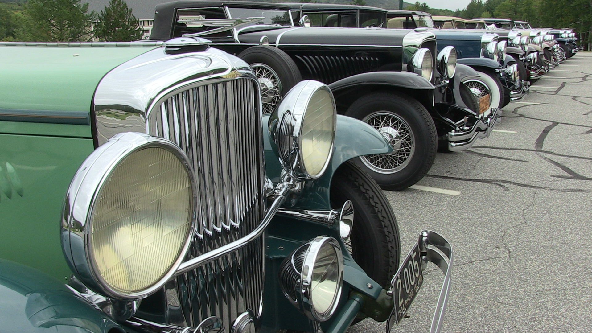 25 Duesenbergs at Mt. Washington Bretton Woods, New Hampshire